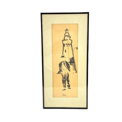 Lot #33 Lighthouse Artwork, Signed