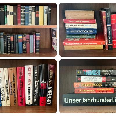 Book Collection - German Books, Tom Clancy & More 