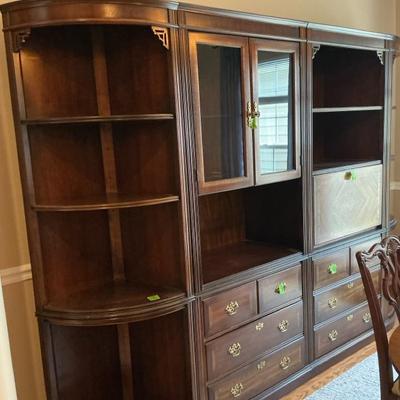 Lane 6pc Dining Room Hutch Or Living Room Bar Unit 
