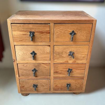 Small Wooden Apothecary