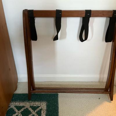 Folding Wooden Luggage Rack