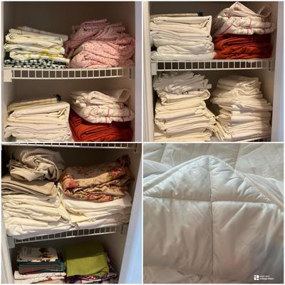 Twin And Queen Size Colorful And White Linens Various Better Brands