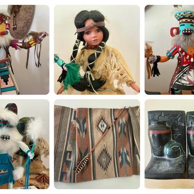 Native American Kachina Dolls & Southwestern Decor 