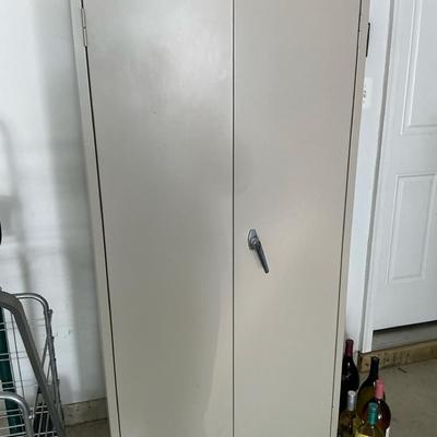 Metal Storage Cabinet With Extra lock And Key 
