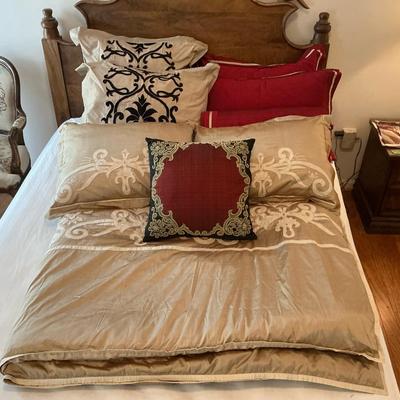 Bombay Caledonia Collection Silk Blend Queen Duvet Set