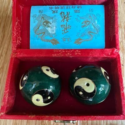 Baoding balls. - Chinese meditation balls