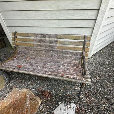 Patio bench