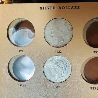 Silver dollars