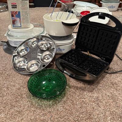 Waffle Maker And Kitchen Misc