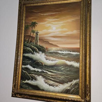 Lighthouse Waves
