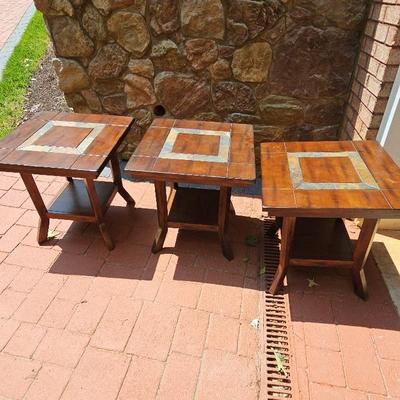 Set Of 3 End Tables
