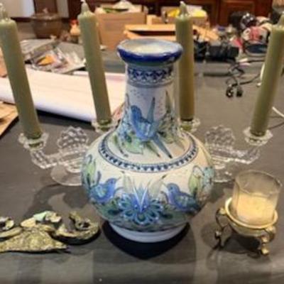 Ken Edward’s Collection Mini Boheme Vase And Candle Holders
