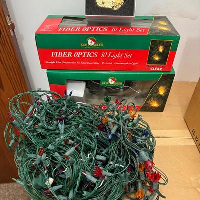 Christmas Lights And Ornaments 