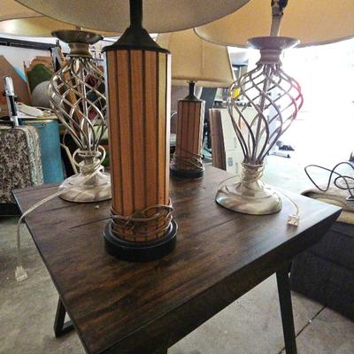 2 Sets Of Lamps