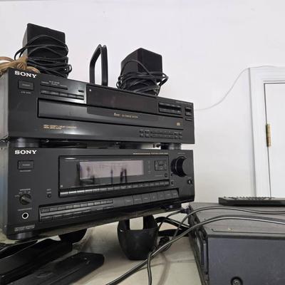 Sony Stereo System, VCR, Bose Speakers 