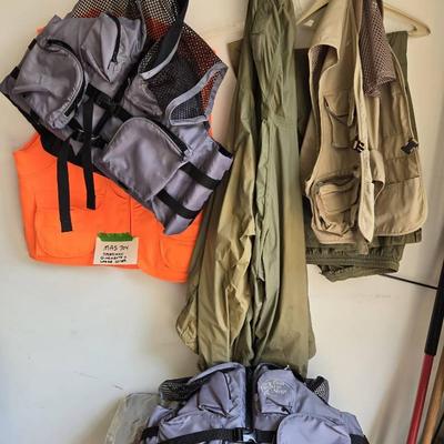 Sportsman Garments, Orvis & Bass Pro Shop Vests, Pro Stor