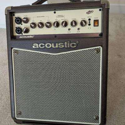 Acoustic A20 Portable Amplifier...Working