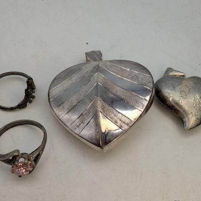 Sterling Silver Pendants & Rings