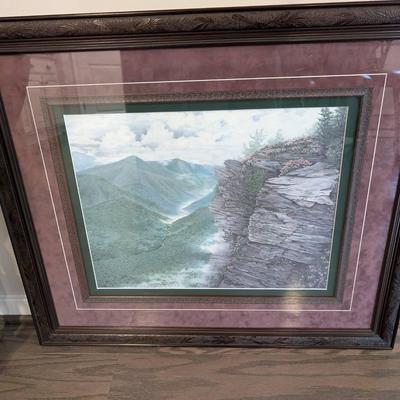 Teresa Pennington Signed Print...Linville Gorge