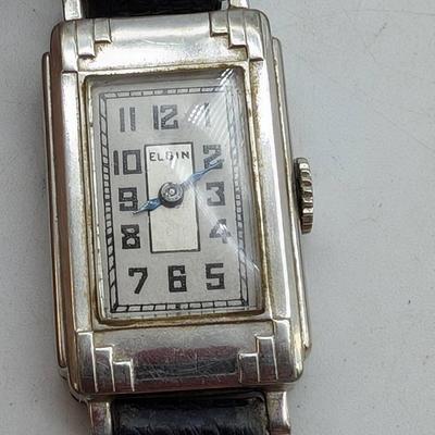1930 Elgin Art Deco 10K Gold Filled Ladies Watch...Working