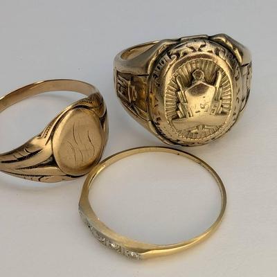 10K & 14K Gold Rings