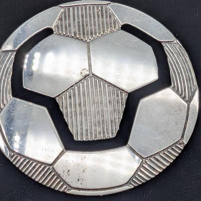 Tiffany & Co Sterling Silver Bookmark...Soccer Ball