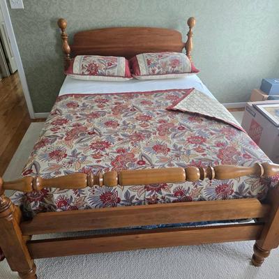 Vintage Suter's Cannonball Full Bed & Linens
