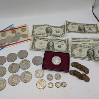 Vintage US Coins & Currency 