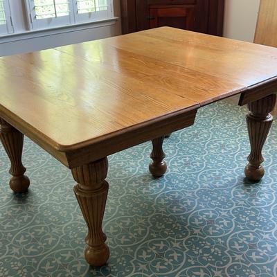 Red Oak Dining Table