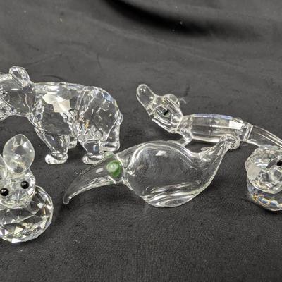 Swarovski Crystal Animal Figurines 