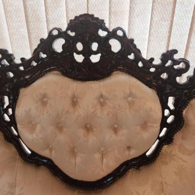 AVAILABLE NOW FOR PRESALE - 4 Piece Matching 1950s Walnut Rococo (Louis XVI) Living Room Sofa Set Made In Italy, sold separately, great...