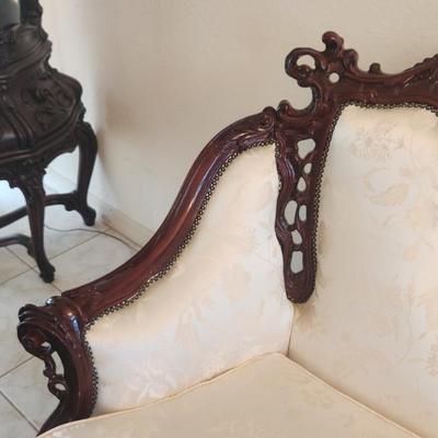 AVAILABLE NOW FOR PRESALE - 4 Piece Matching 1950s Walnut Rococo (Louis XVI) Living Room Sofa Set Made In Italy, sold separately, great...