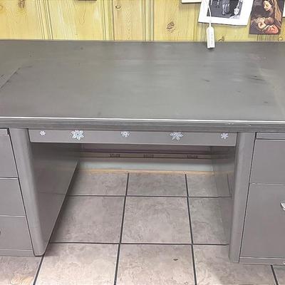 Vintage All-Steel Desk 