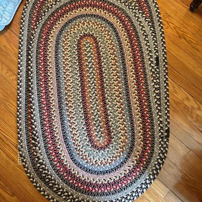 Set of 3 Colorful Woven Rugs