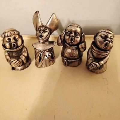 Peltro Vintage Pewter Singing Monks 