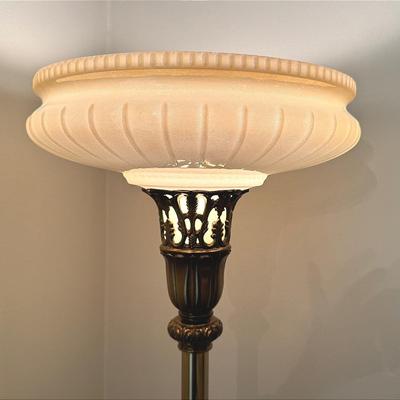 Brass Lamp Pair