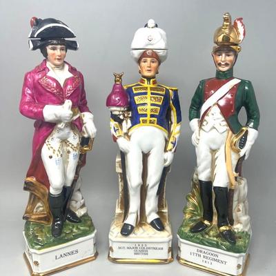 Gentlemen Liquor Bottles, Imported By Arnart 