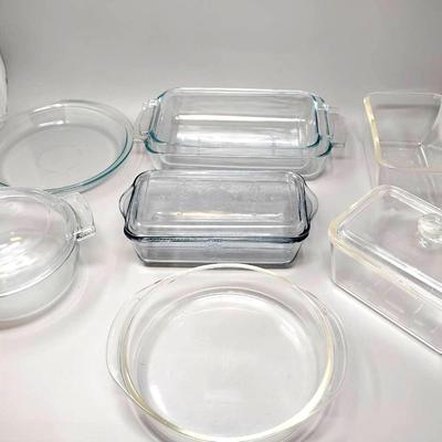 Transparent Pyrex, Fireking & Mystery Glass 
