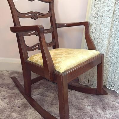 Childs Upholstered Rocker