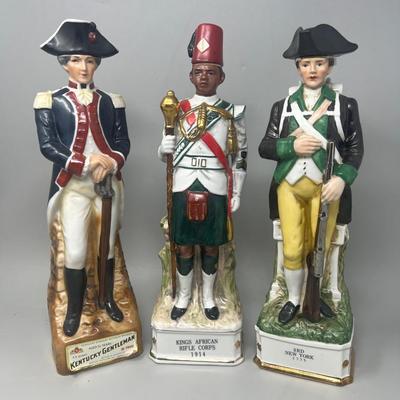 Gentlemen Soldier Decanters