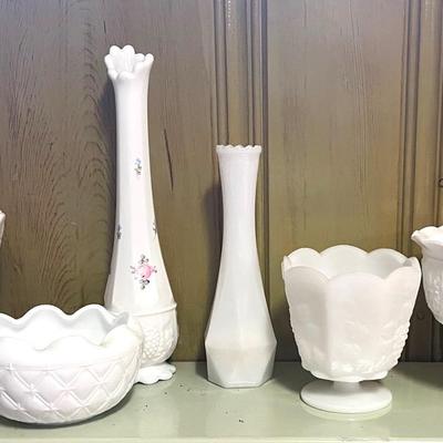 Milk Glass , Westmoreland And Other Makes