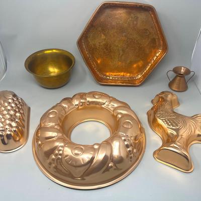 Copper Molds & Containers