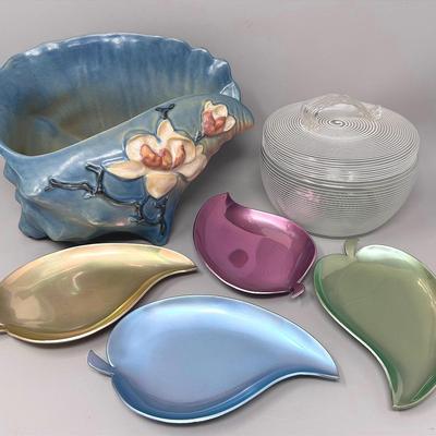 Roseville, Bavarian Crystal and Tru-Tone Aluminum