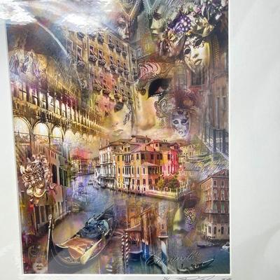 Signed & Numbered print Of Carnivalé