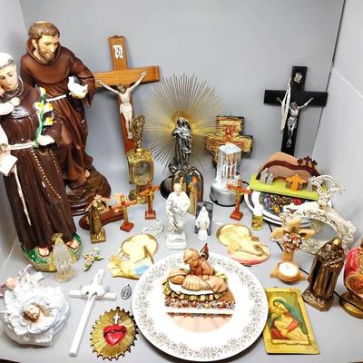 Christ, Saints & Blessed Mother Catholic Iconography 