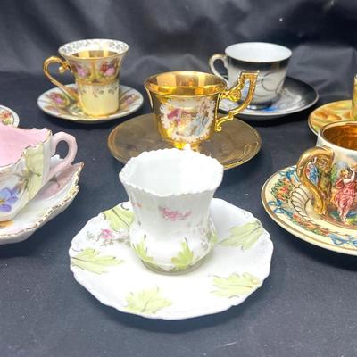 Demi Tasse Collectible Cups