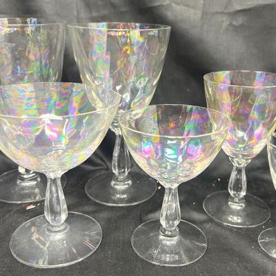Fostoria Shell Pearl Glasses, For 10