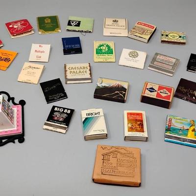 Vintage Matchboxes & Sewing Boxes 