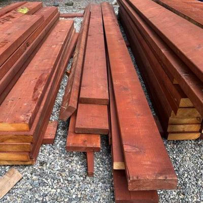Predominantly Red Cedar Lumber