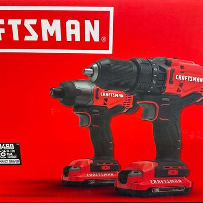 Craftsman V20 Cordless Brushed 2-Tool Drill/Driver